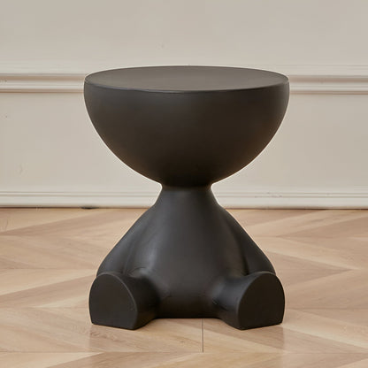 Cirvala | Runde Couchtisch mit eleganter Marmoroptik