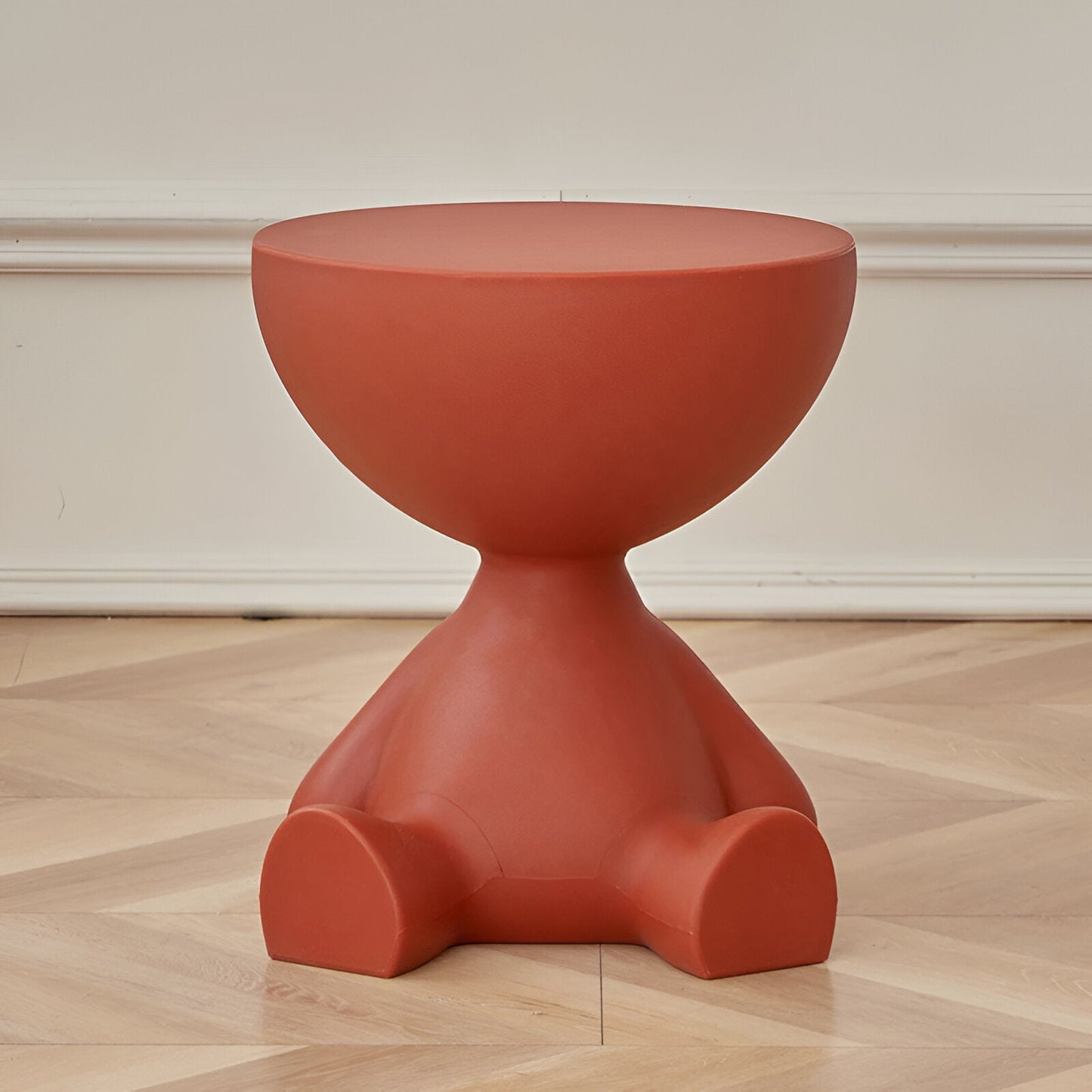 Cirvala | Runde Couchtisch mit eleganter Marmoroptik