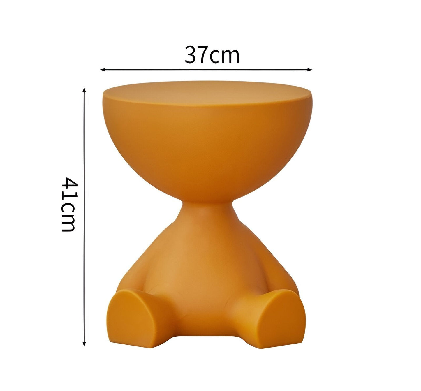 Cirvala | Runde Couchtisch mit eleganter Marmoroptik