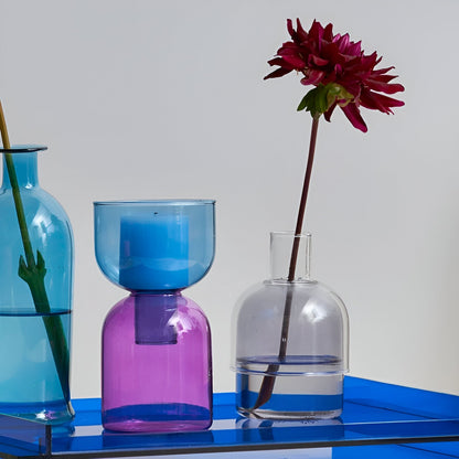 Moderne kandelaar in cilindervorm – multifunctioneel als vaas of decoratie van keramiek