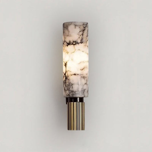 Luxe marmeren wandlamp – Elegant ontwerp met LED-licht voor stijlvolle woonruimtes