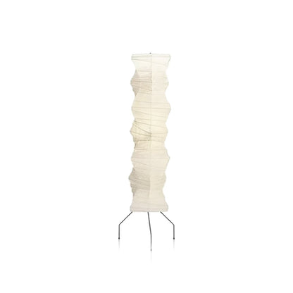 Yunari Flow | Bodenlampe aus Reispapier im japanischen Wabi-Sabi-Stil