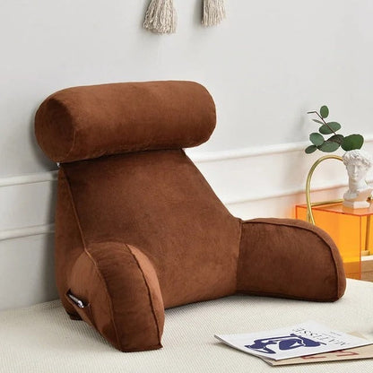 ComfyBack – Ergonomische Rückenstütze mit Armlehnen & Kopfstütze