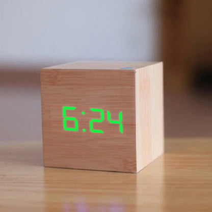 TimeCube Mini | LED-Digitalwecker mit kompaktem Design für moderne Wohnräume