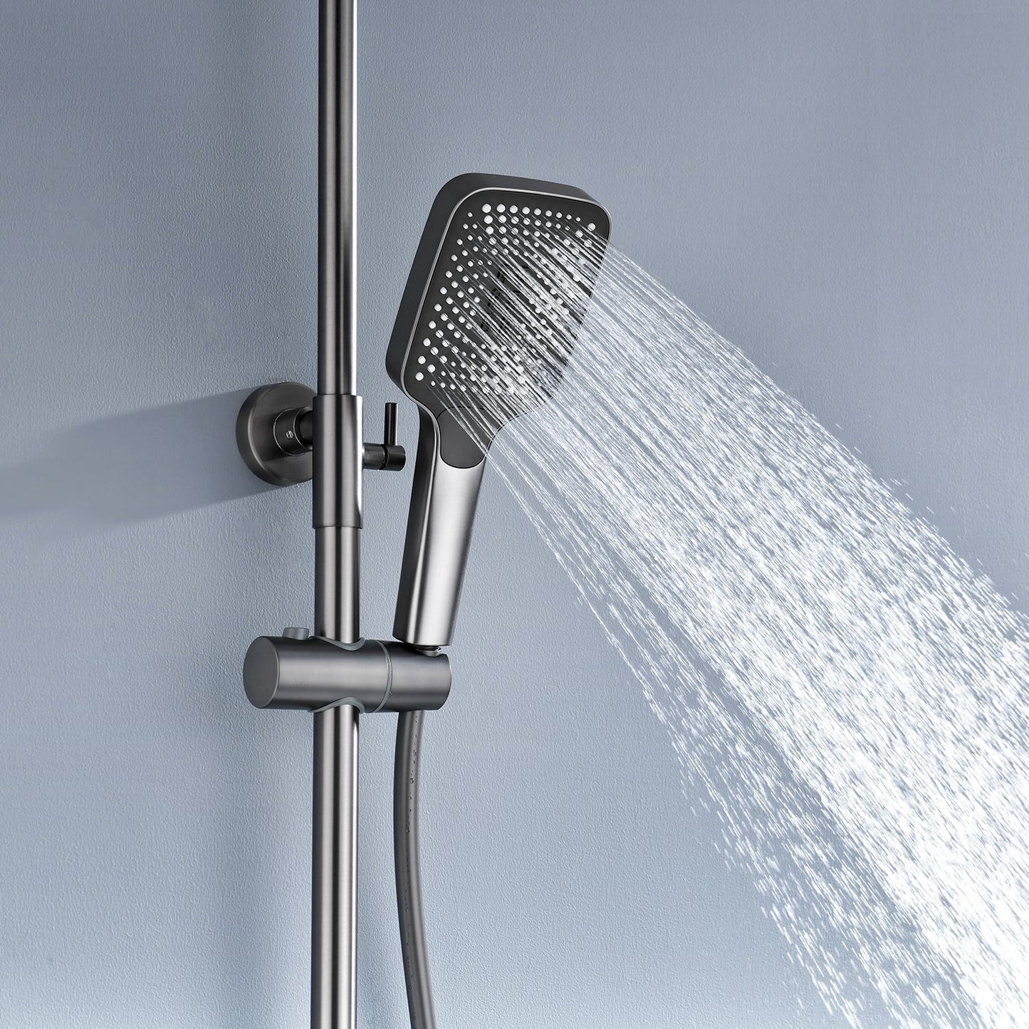 HydroPulse Max | Digitales Regenduschsystem mit Fernbedienung & LED-Anzeige