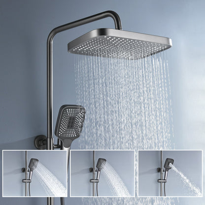 HydroPulse Max | Digitales Regenduschsystem mit Fernbedienung & LED-Anzeige