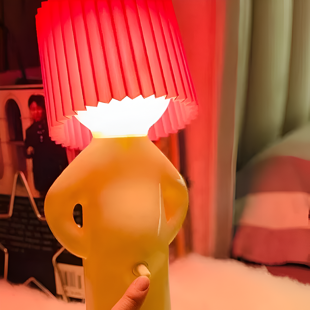 LumoPal Shy | LED-Tischlampe in Figurenform – dimmbar & dekorativ