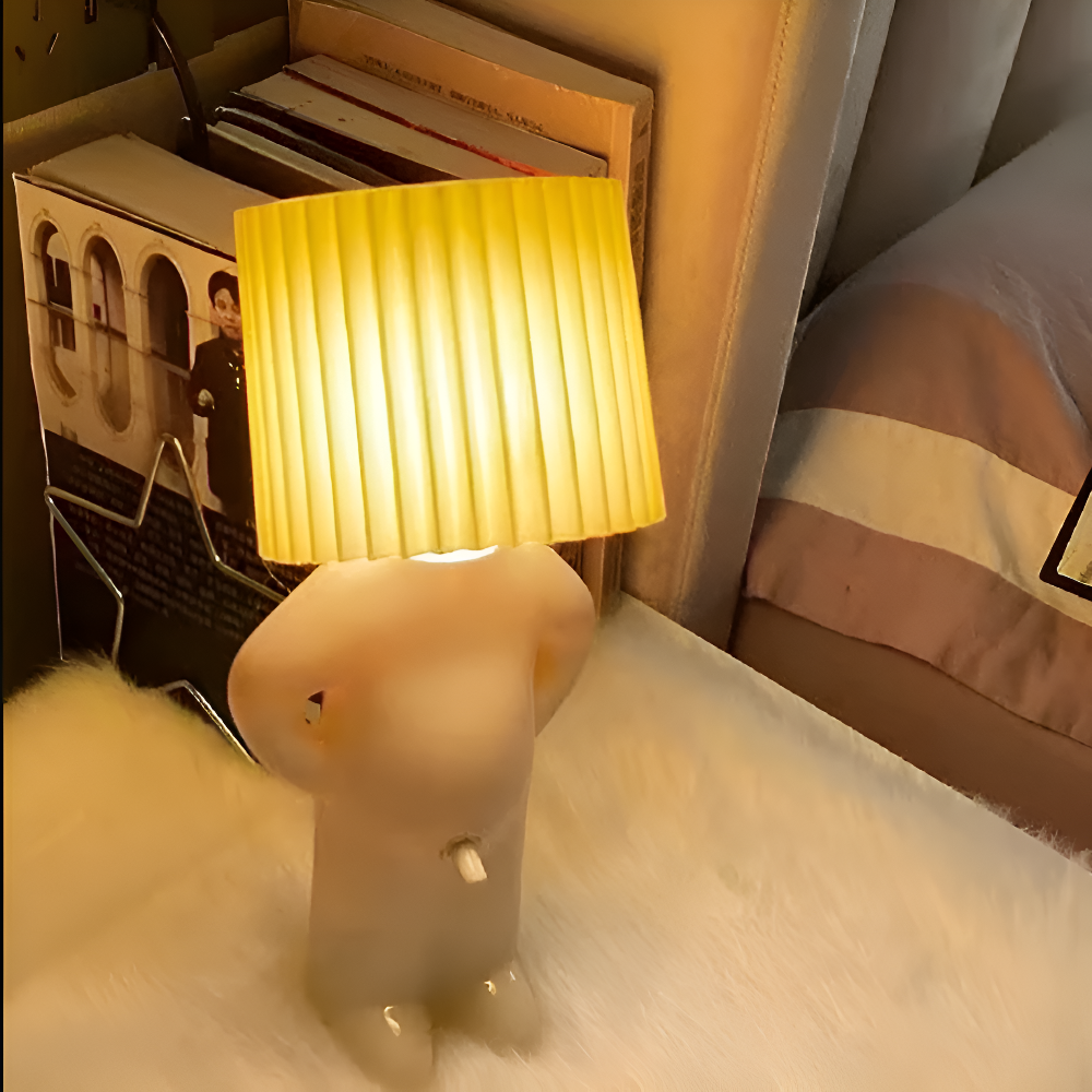 LumoPal Shy | LED-Tischlampe in Figurenform – dimmbar & dekorativ
