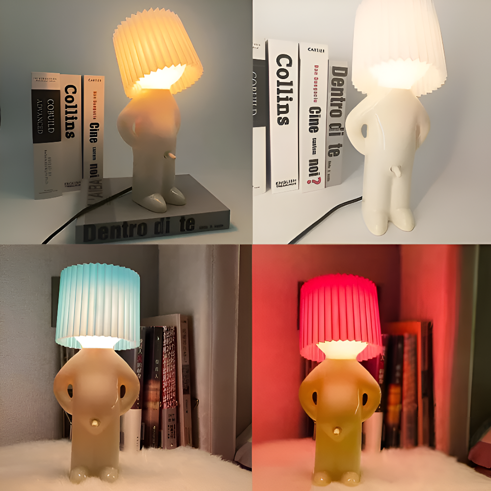 LumoPal Shy | LED-Tischlampe in Figurenform – dimmbar & dekorativ