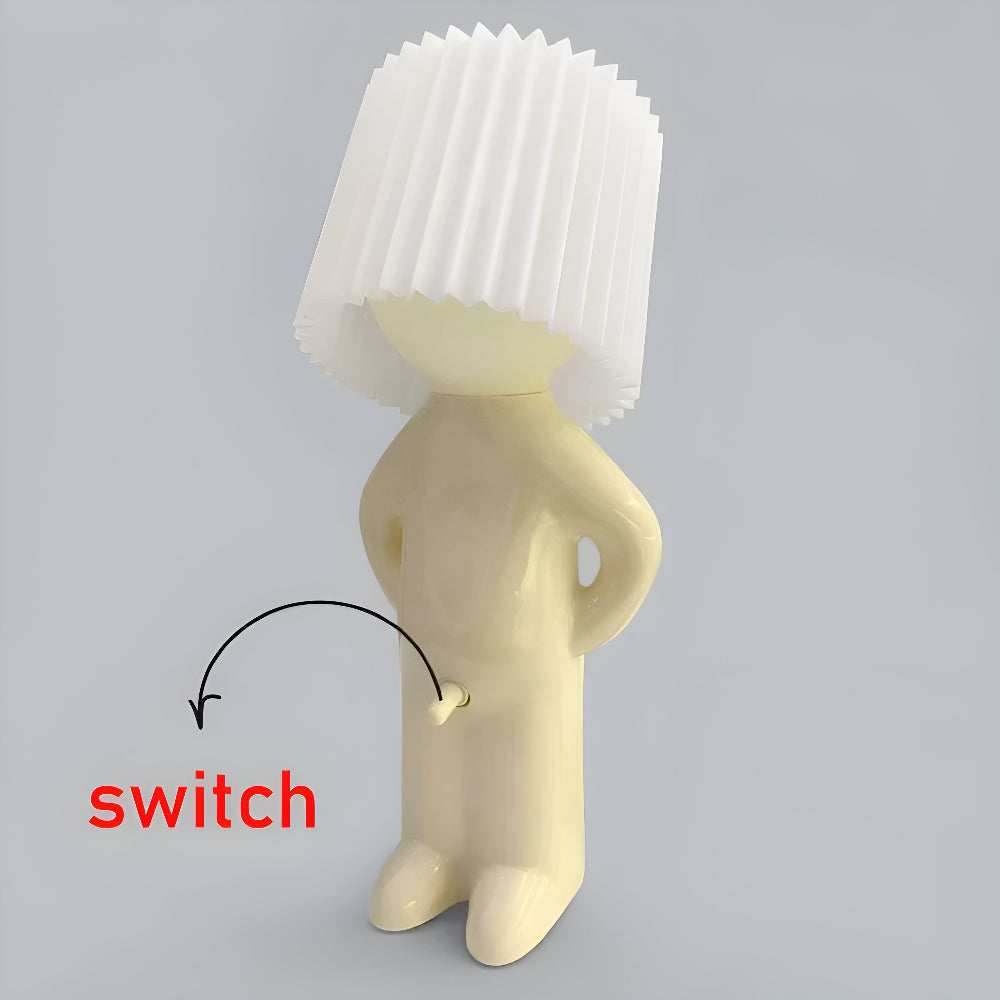 LumoPal Shy | LED-Tischlampe in Figurenform – dimmbar & dekorativ