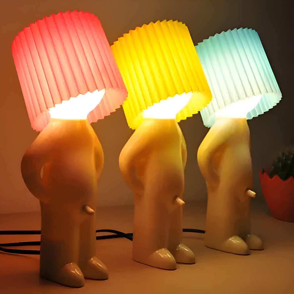 LumoPal Shy | LED-Tischlampe in Figurenform – dimmbar & dekorativ
