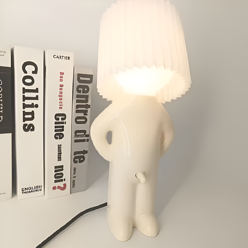 LumoPal Shy | LED-Tischlampe in Figurenform – dimmbar & dekorativ