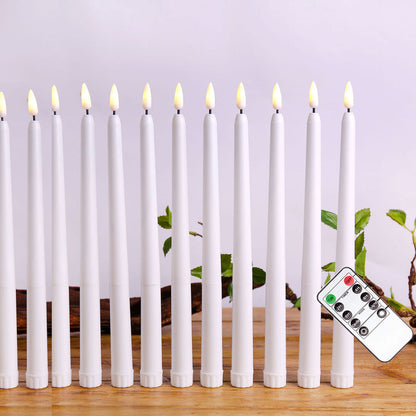 LumiCandle Set | Flammenlose LED-Stumpenkerzen für dekoratives Ambiente