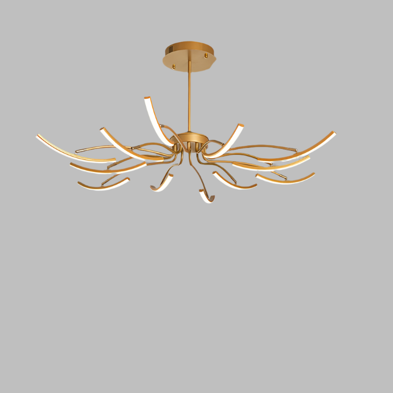 Solenya | Design Kronleuchter aus Metall und Glas