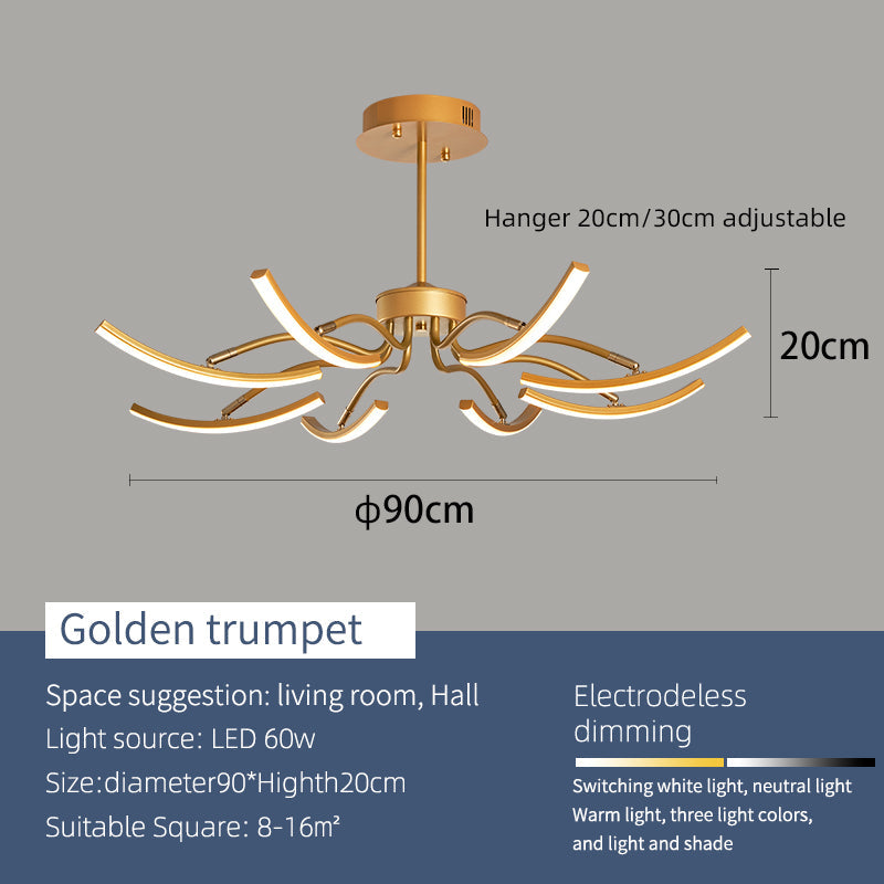 Solenya | Design Kronleuchter aus Metall und Glas