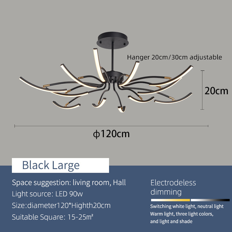 Solenya | Design Kronleuchter aus Metall und Glas