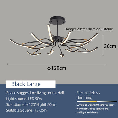 Solenya | Design Kronleuchter aus Metall und Glas
