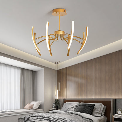Solenya | Design Kronleuchter aus Metall und Glas