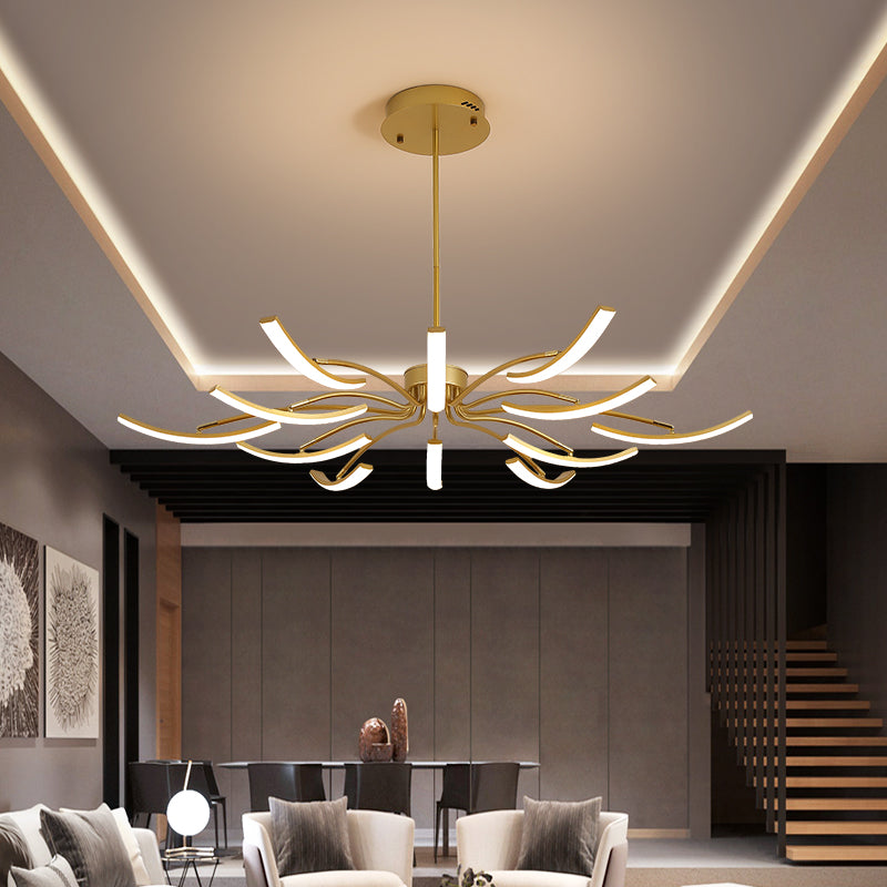 Solenya | Design Kronleuchter aus Metall und Glas