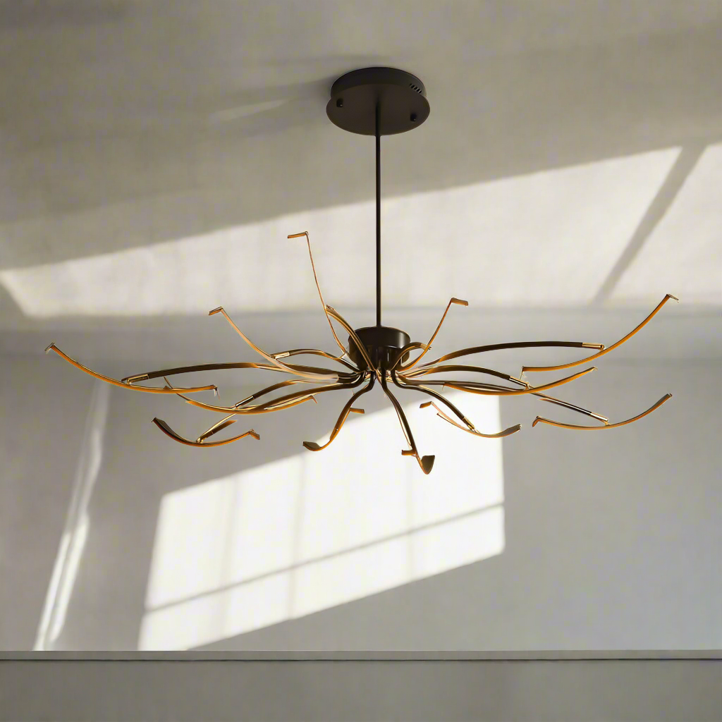 Solenya | Design Kronleuchter aus Metall und Glas