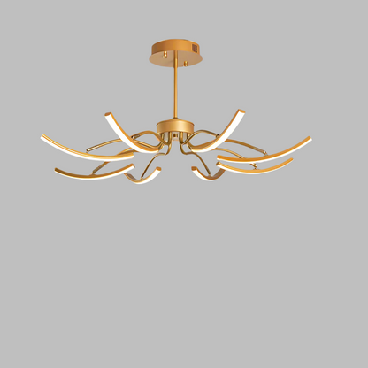 Solenya | Design Kronleuchter aus Metall und Glas