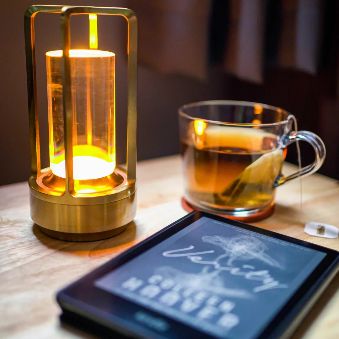 Luxa Crystal LED tafellamp – elegant design met dimbare touchbediening