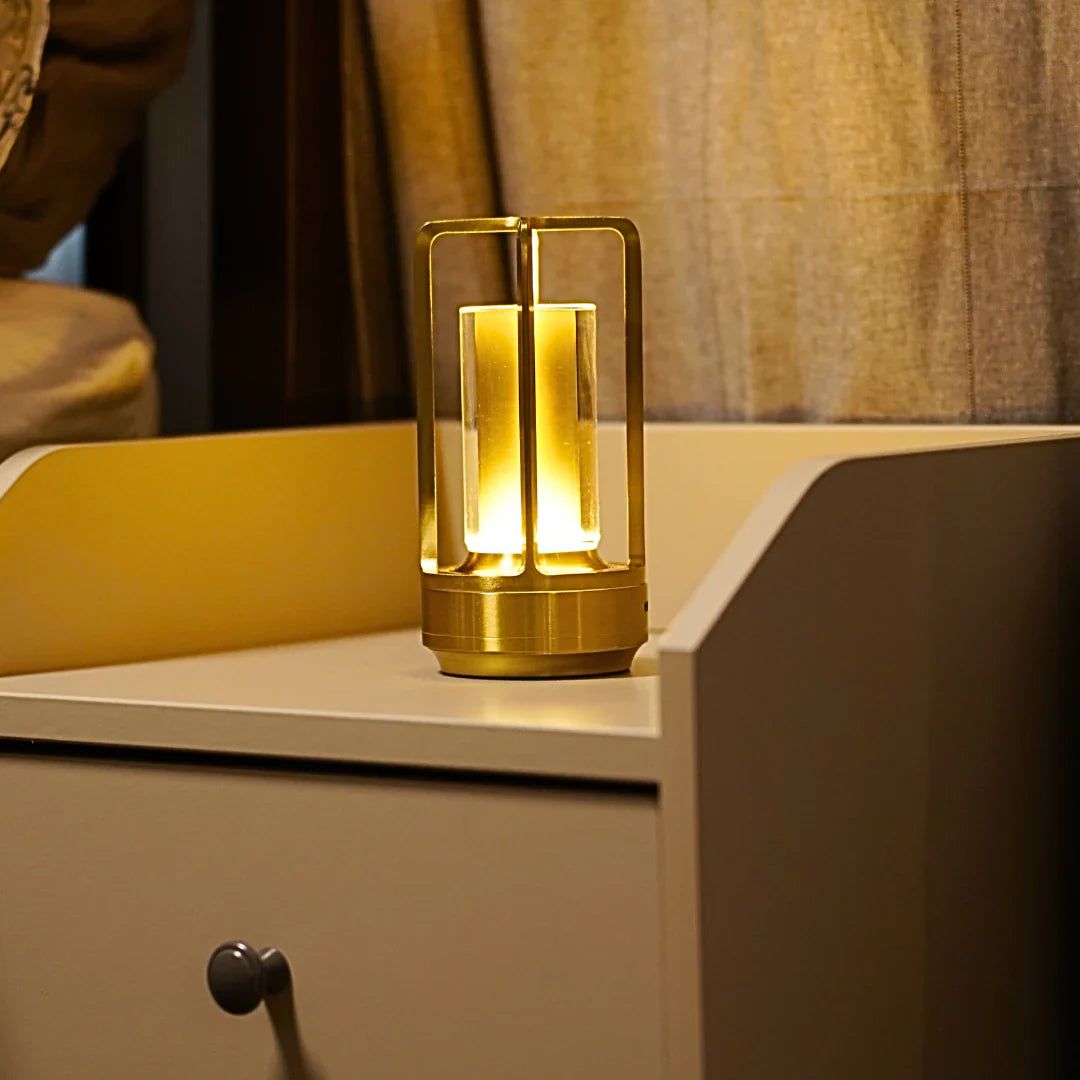 Luxa Crystal LED tafellamp – elegant design met dimbare touchbediening