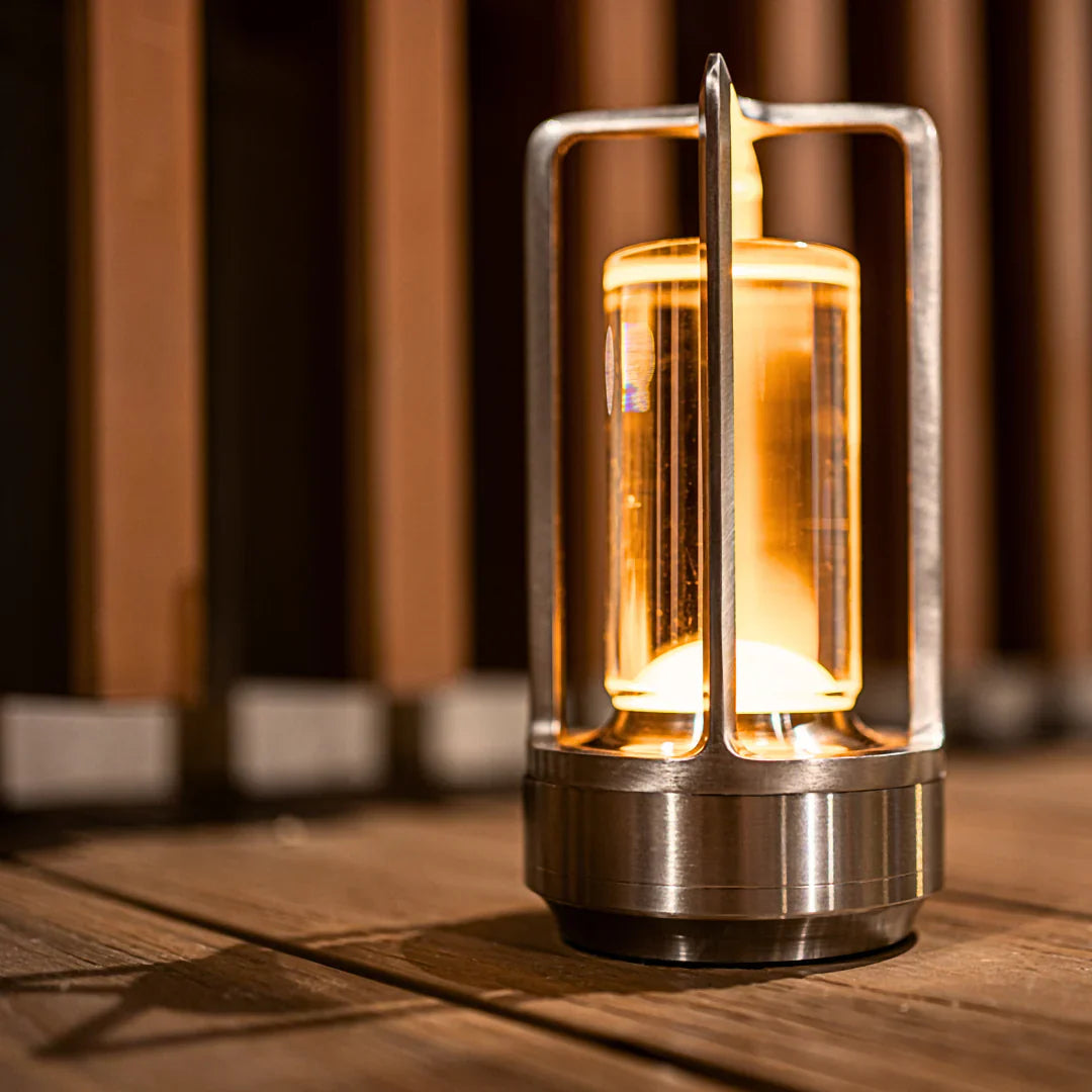 Luxa Crystal LED tafellamp – elegant design met dimbare touchbediening