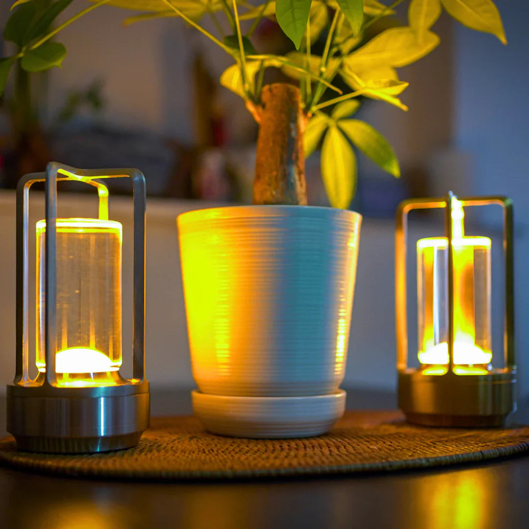 Luxa Crystal LED tafellamp – elegant design met dimbare touchbediening