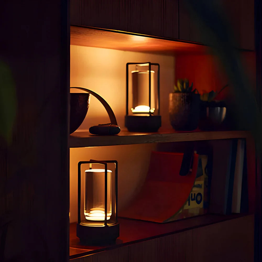 Luxa Crystal LED tafellamp – elegant design met dimbare touchbediening