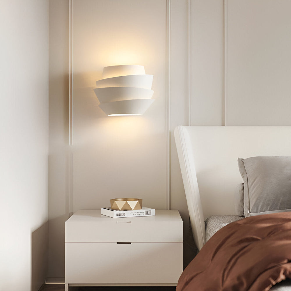 Skandinavische Wandlampe | Doppelstrahler & Warmes LED-Licht | Modernes Eisen-Design