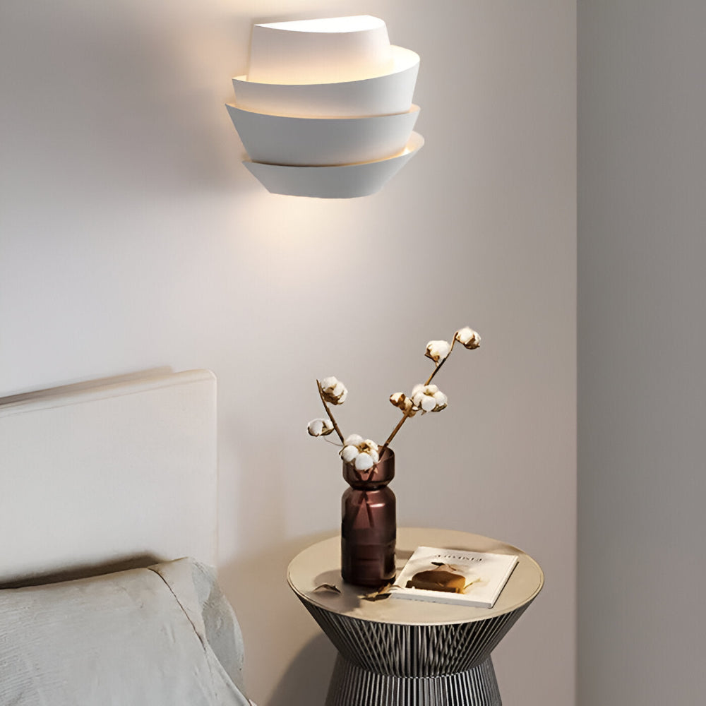 Skandinavische Wandlampe | Doppelstrahler & Warmes LED-Licht | Modernes Eisen-Design