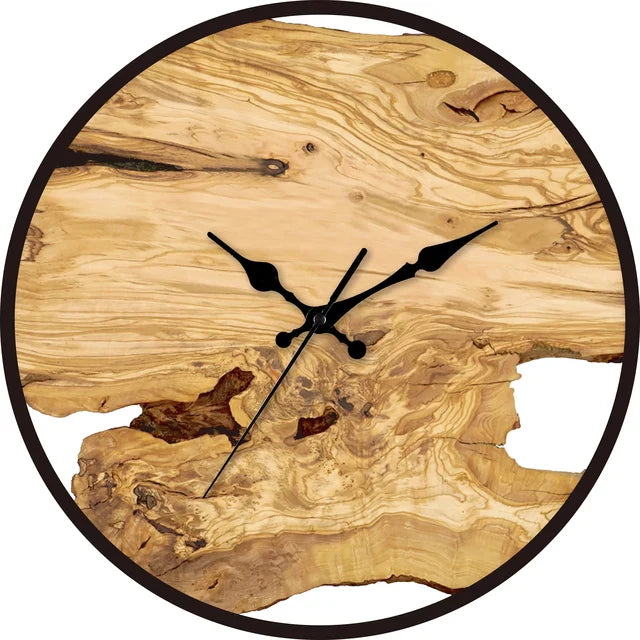 LucidHours | Transparente Wanduhr | Minimalistisches Acryl-Design & Lautloses Uhrwerk für modernes Wohnen