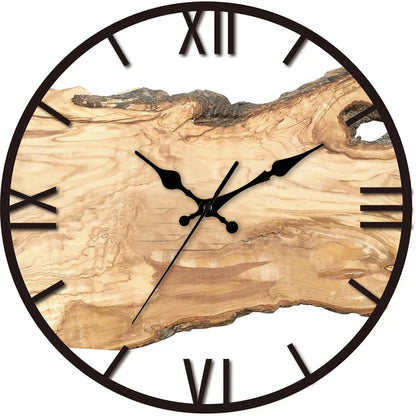 LucidHours | Transparente Wanduhr | Minimalistisches Acryl-Design & Lautloses Uhrwerk für modernes Wohnen