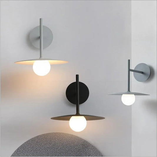 Moderne draaibare LED-wandlamp Aralyn – Minimalistisch ontwerp in zwart
