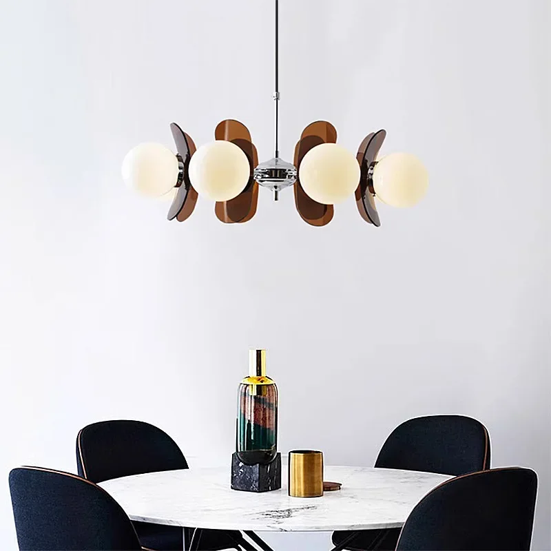 Ardane | Bauhaus Retro Kronleuchter aus Metall