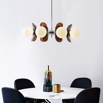 Ardane | Bauhaus Retro Kronleuchter aus Metall