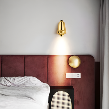 Minimalistische LED-Außen-Wandleuchte aus Aluminium – wetterfest