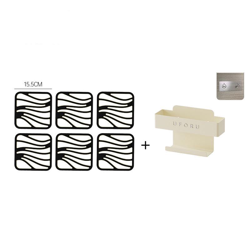 ThermoFlex Set | 6 hitzebeständige 2-in-1 Untersetzer für Töpfe & Geschirr