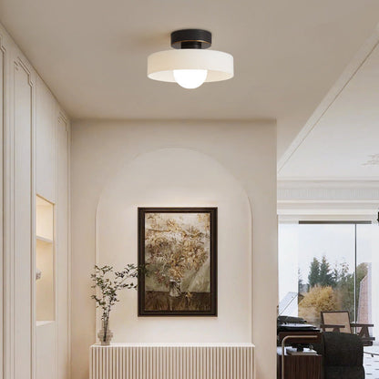 Velastra – Französische Deckenleuchte im Bauhaus-Stil