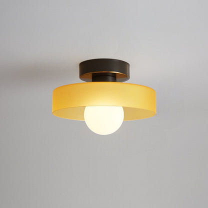 Velastra – Französische Deckenleuchte im Bauhaus-Stil