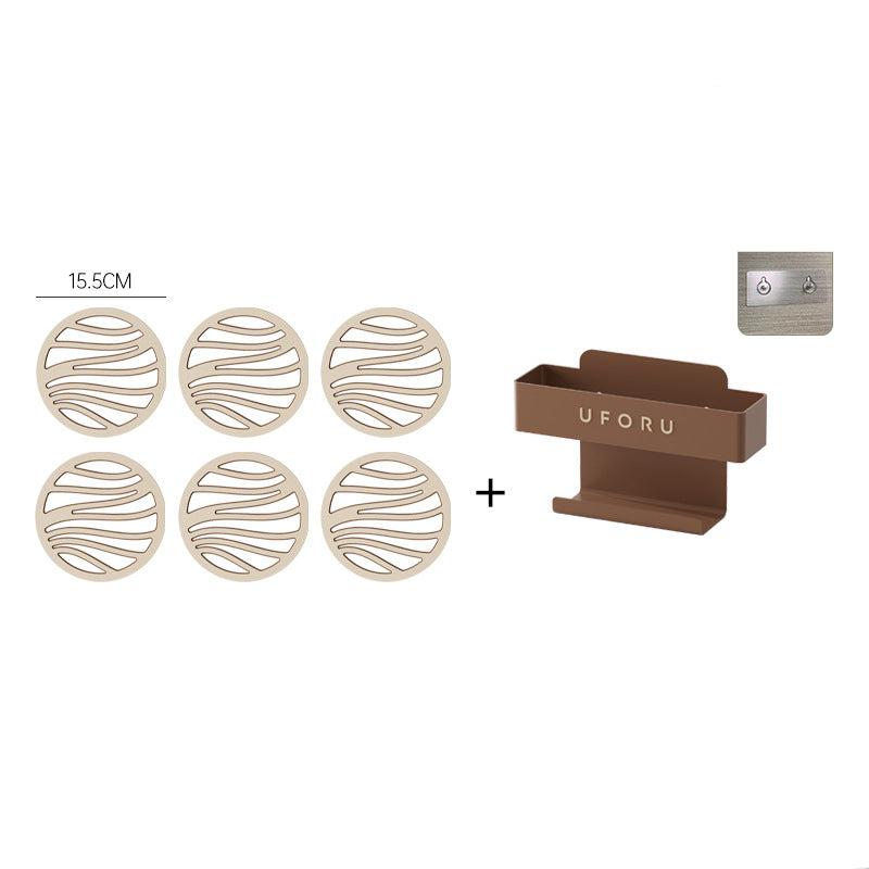 ThermoFlex Set | 6 hitzebeständige 2-in-1 Untersetzer für Töpfe & Geschirr