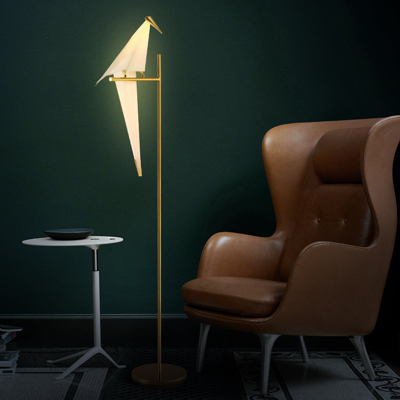 Orivio | Magnetische Origami-Vogellampe mit LED-Licht