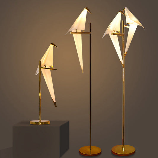 Orivio | Magnetische Origami-Vogellampe mit LED-Licht