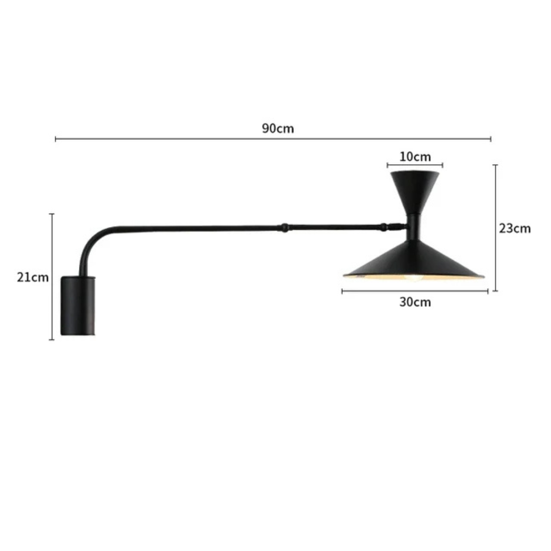 Orrin Vey | Minimalistische LED Wandleuchte aus Aluminium