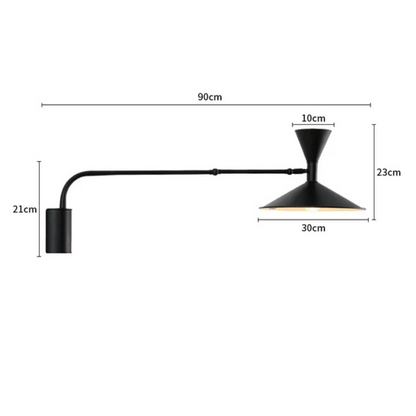 Orrin Vey | Minimalistische LED Wandleuchte aus Aluminium