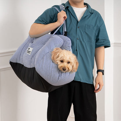 PawVoyage™ Luxus Hundebett fürs Auto | Sicher & Bequem | Waschbar | Mit Seitentaschen | Größen M & L