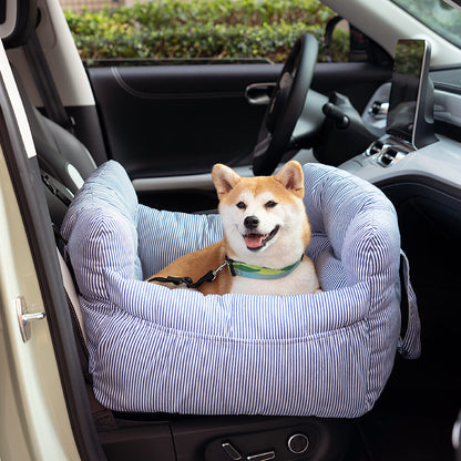 PawVoyage™ Luxus Hundebett fürs Auto | Sicher & Bequem | Waschbar | Mit Seitentaschen | Größen M & L