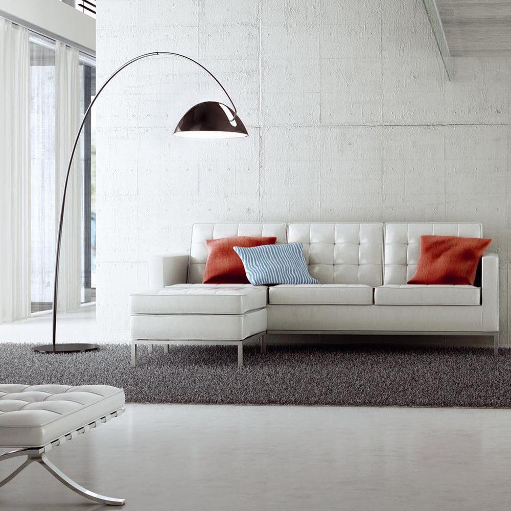 Verano Arc | LED-Stehleuchte mit geschwungenem Bogen-Design