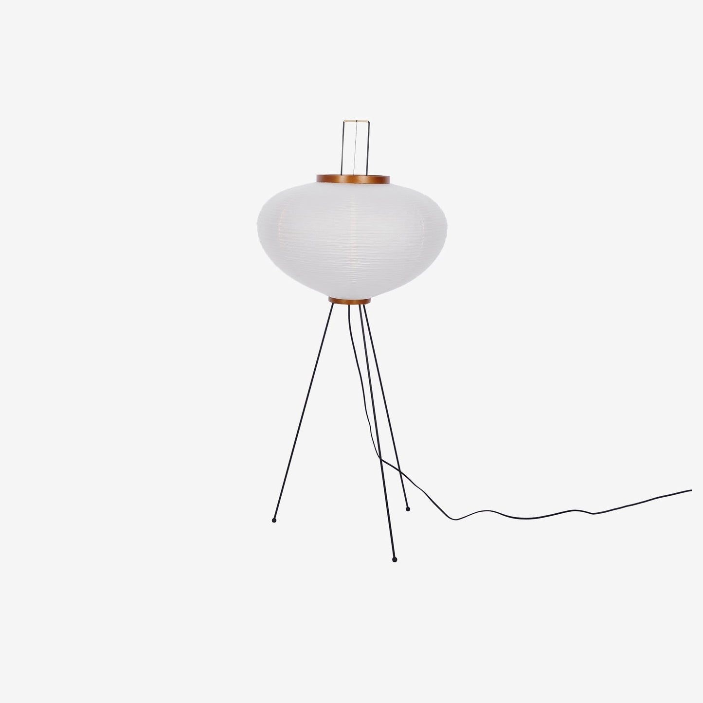 Lunora Haze | Skulpturale Stehlampe aus Reispapier im Japandi-Stil